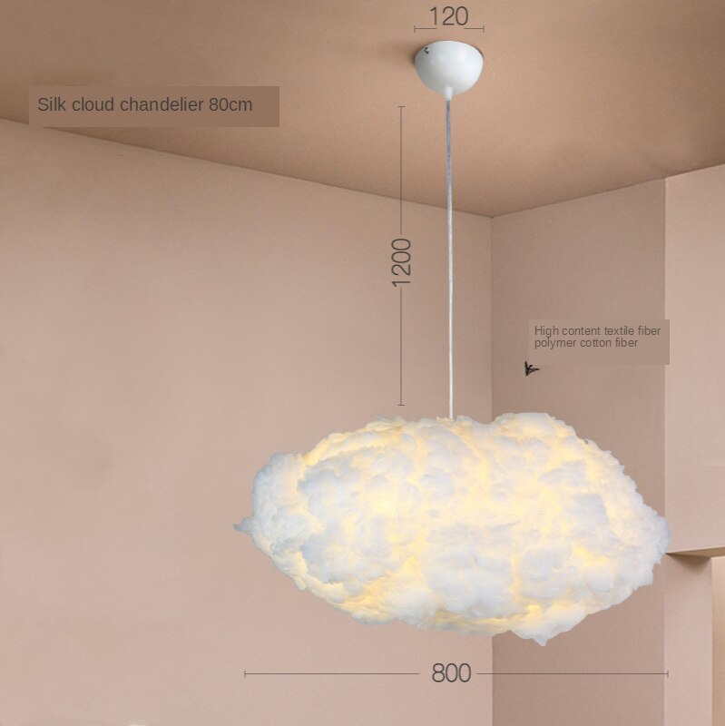Modern hanging cloud lamps