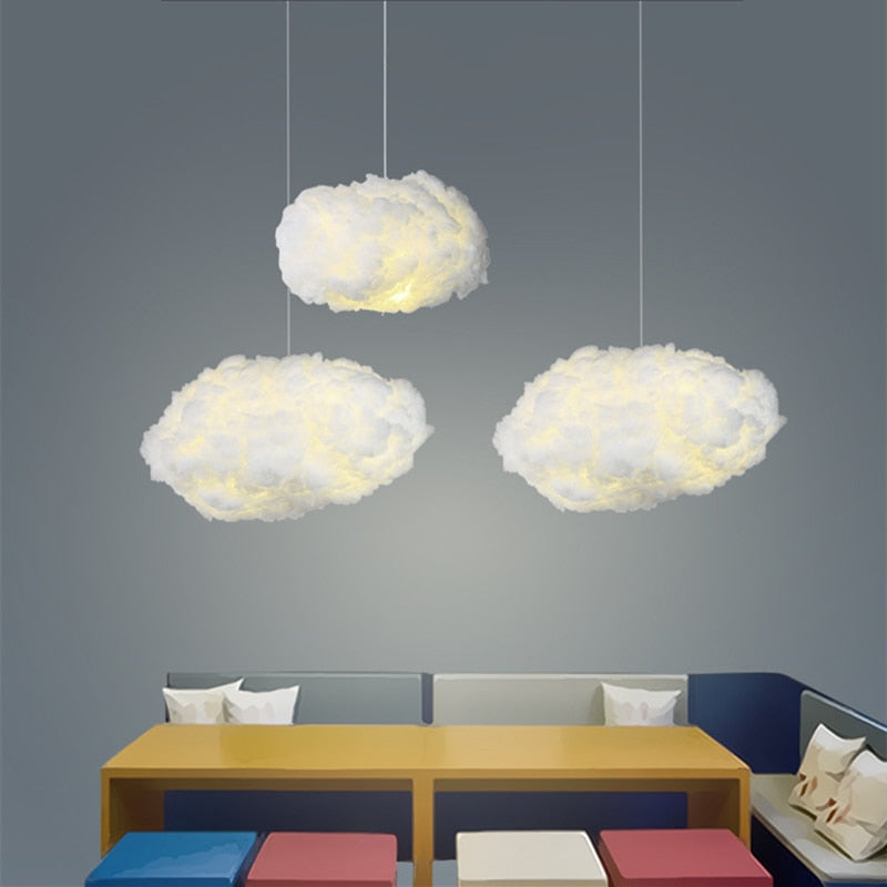 Modern hanging cloud lamps
