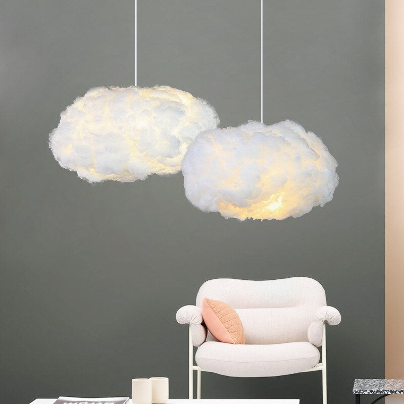 Modern hanging cloud lamps